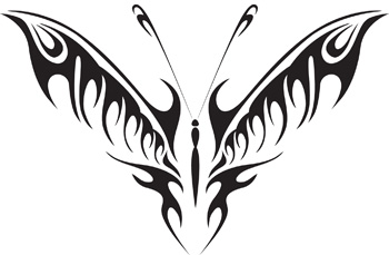 Tribal Butterfly 8
